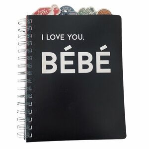Schitt’s Creek I Love You Bebe 96 Page Spiral Notebook/Journal with Dividers-NEW
